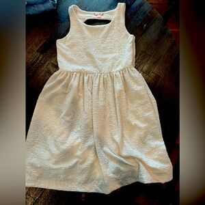 Ruby & Bloom cream shimmer dress